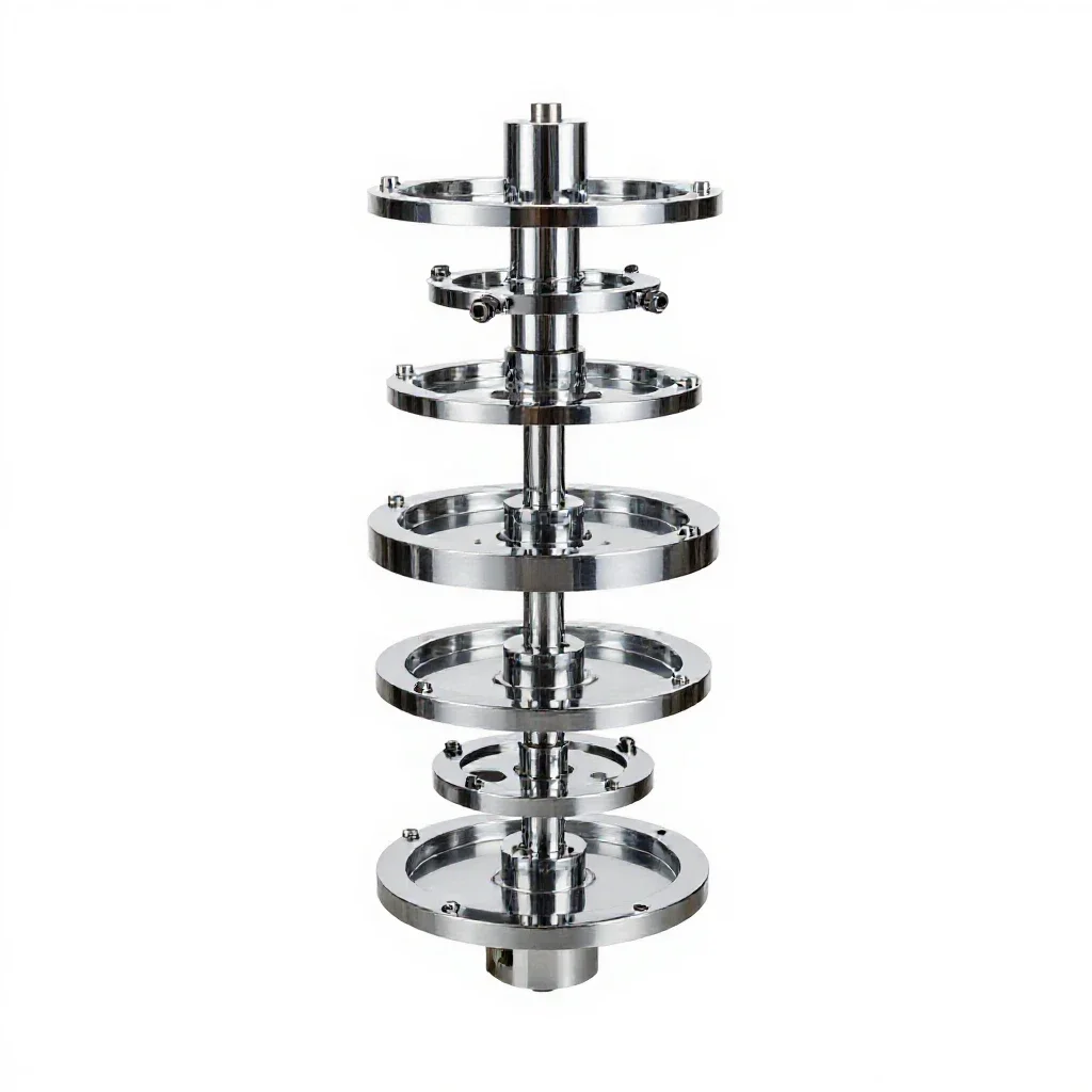 Assembly plant isolated on a white background