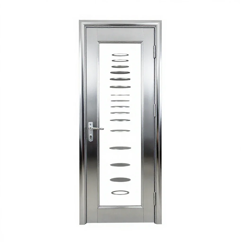 Interior door isolated on a white background