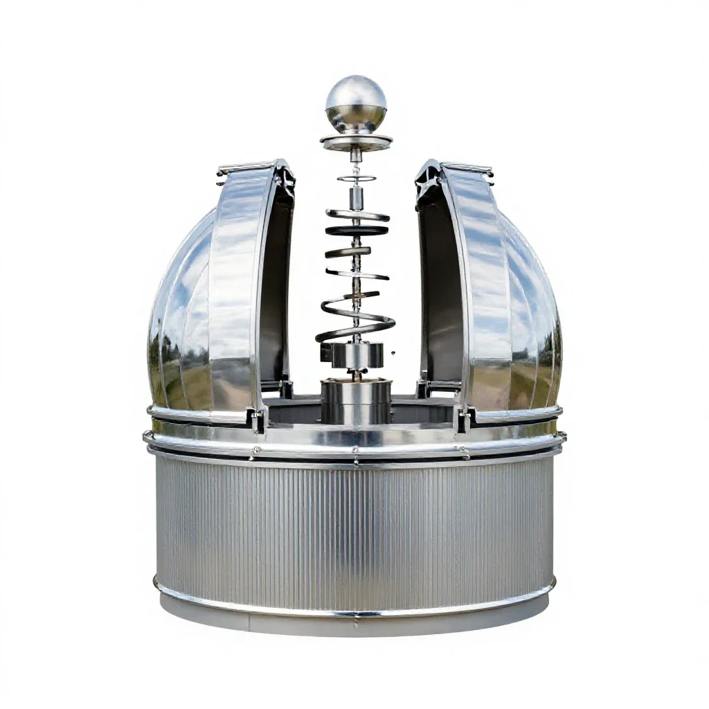 Observatory isolated on a white background