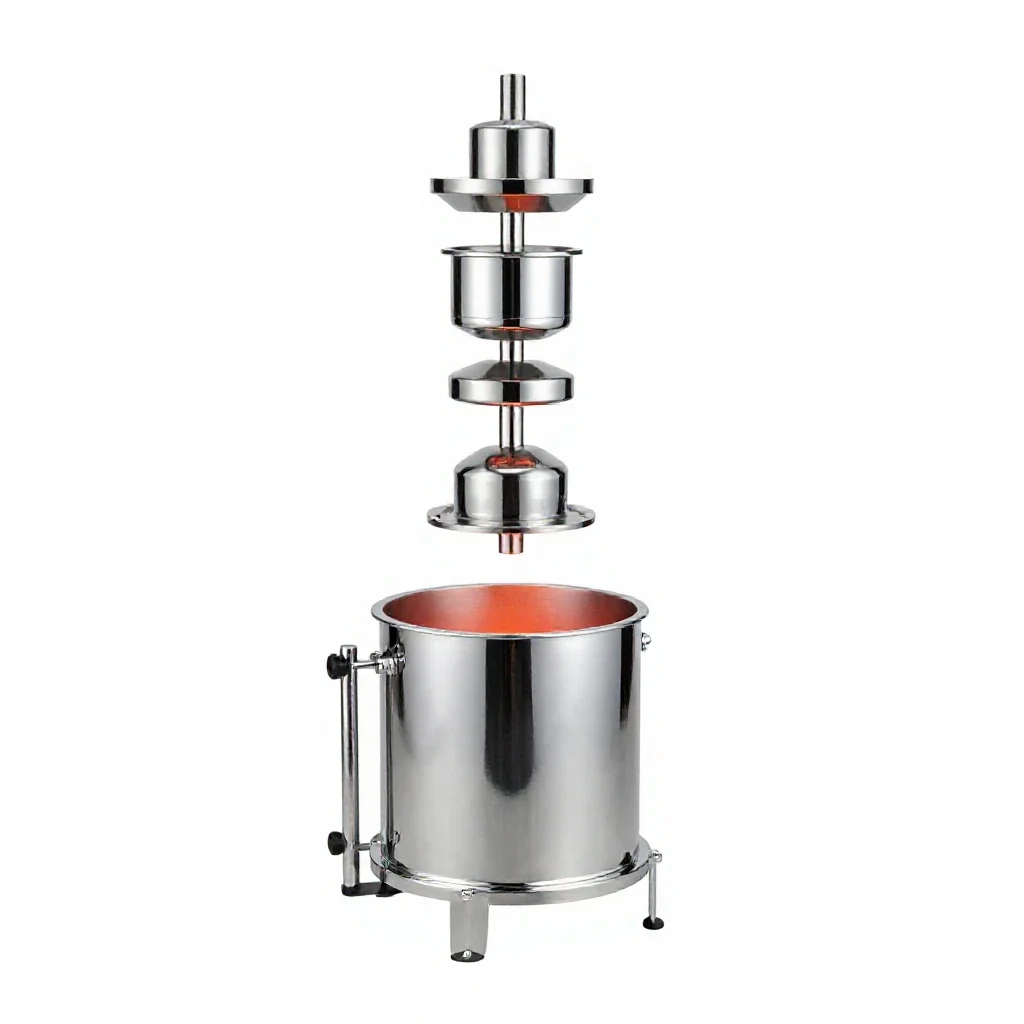 Open-hearth furnace isolated on a white background