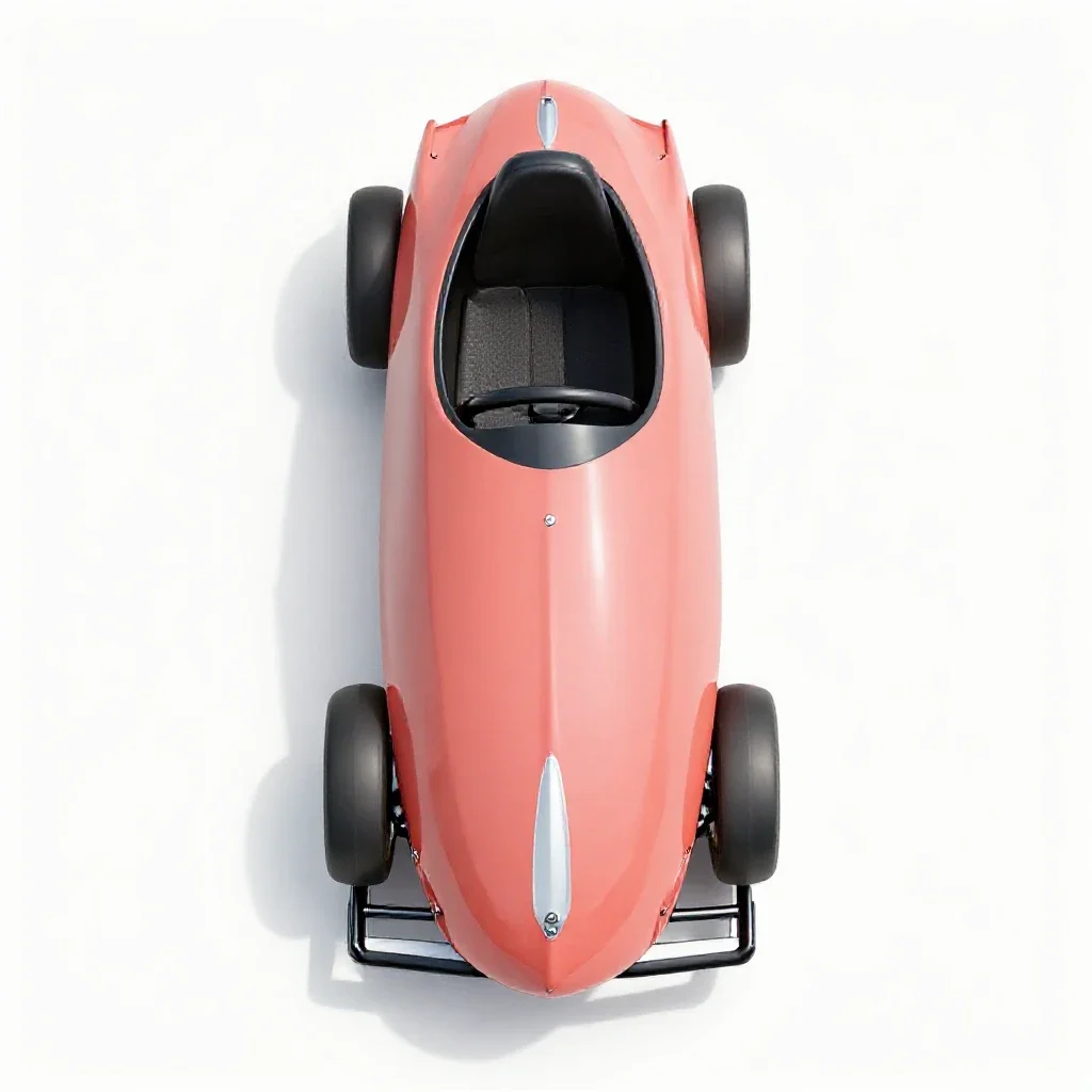 Skibob isolated on a white background