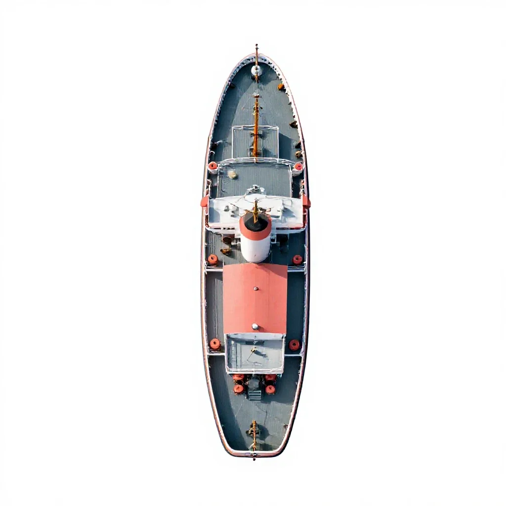 Steamer isolated on a white background