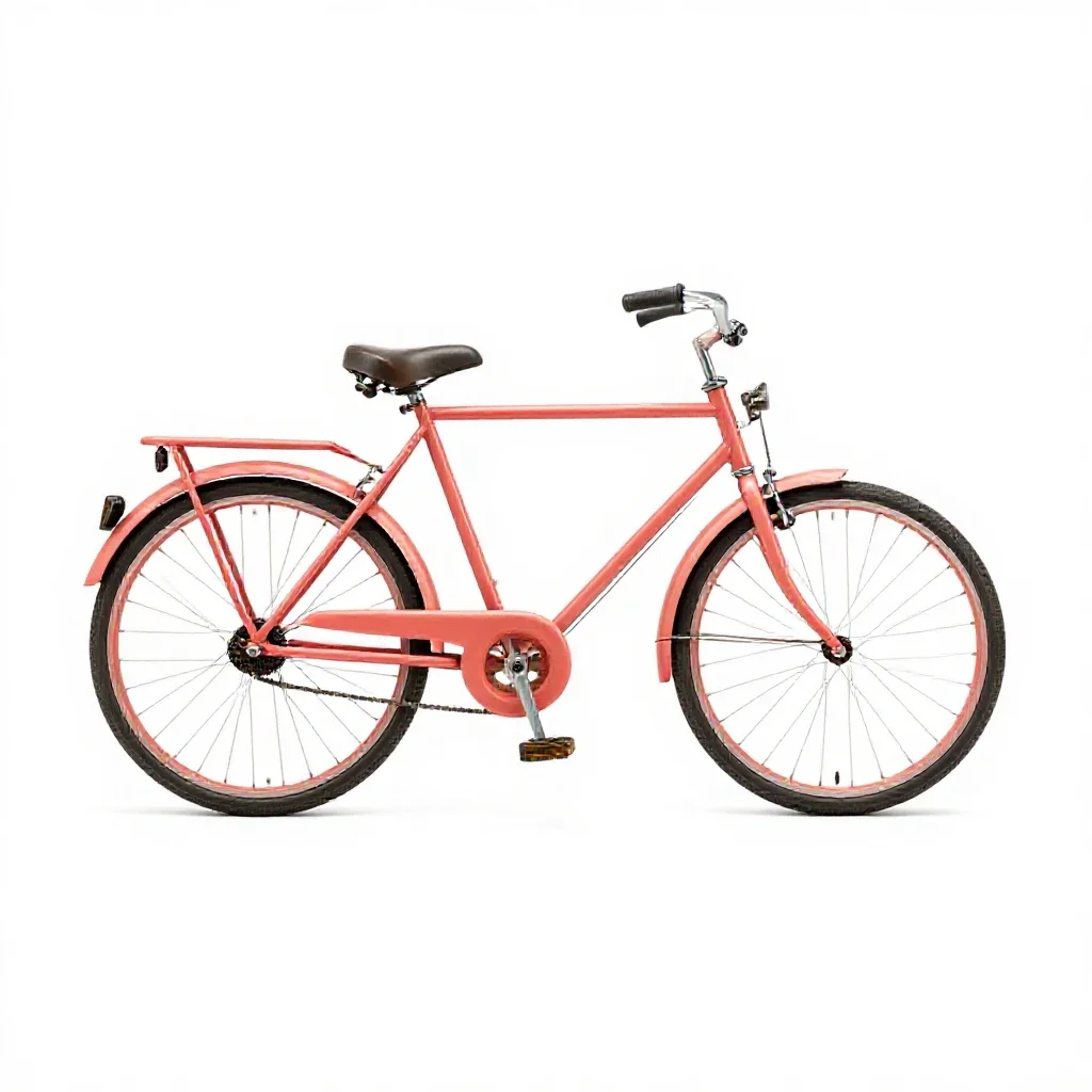 Velocipede isolated on a white background