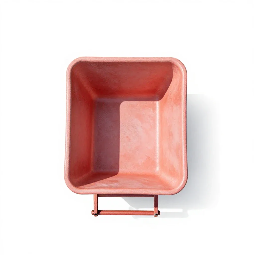 Water cart isolated on a white background