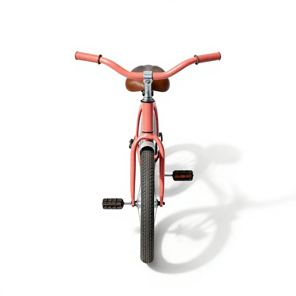Unicycle isolated on a white background