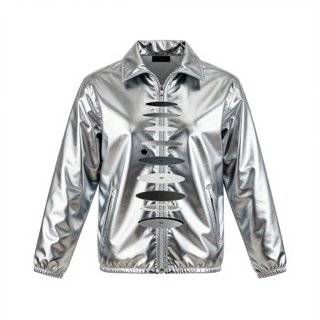 Bed jacket isolated on a white background