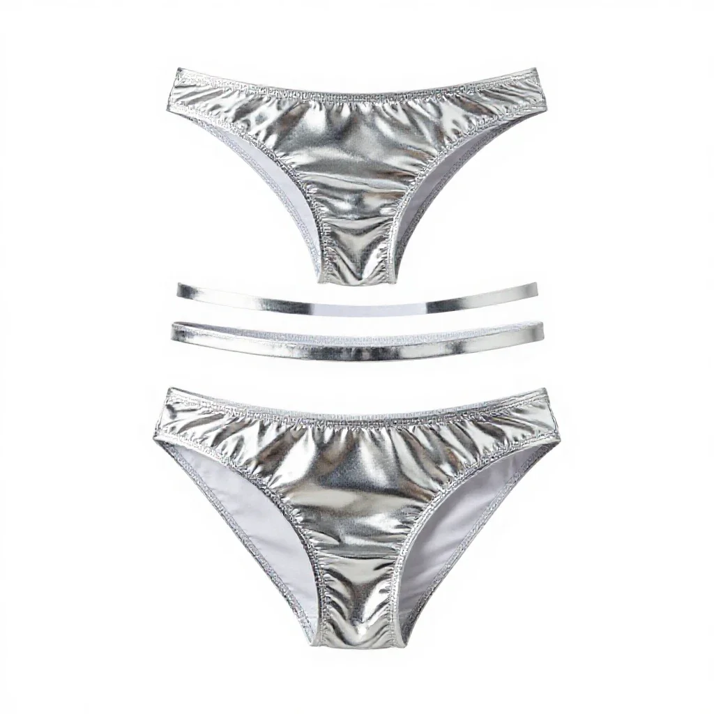 Bikini pants isolated on a white background