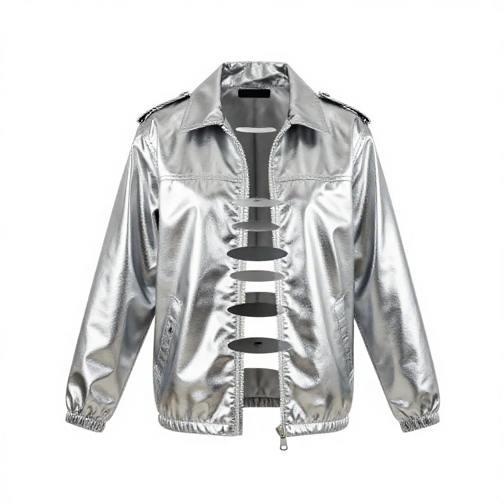 Bush jacket isolated on a white background