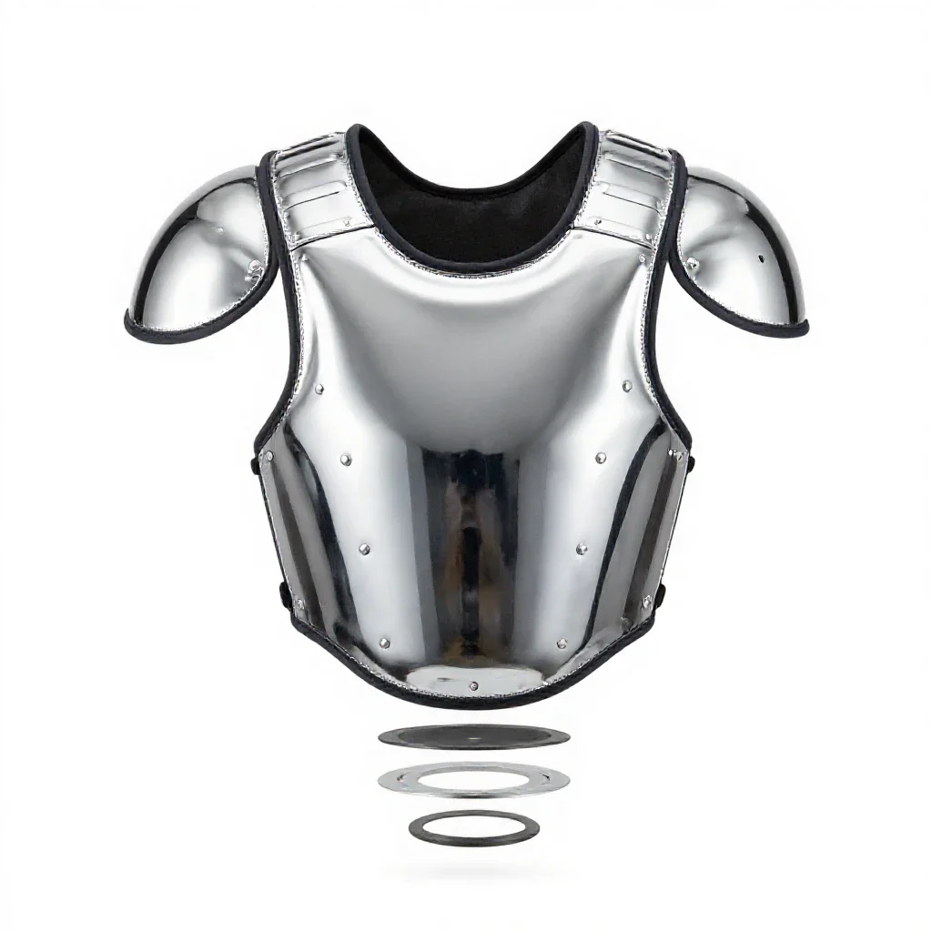 Chest protector isolated on a white background