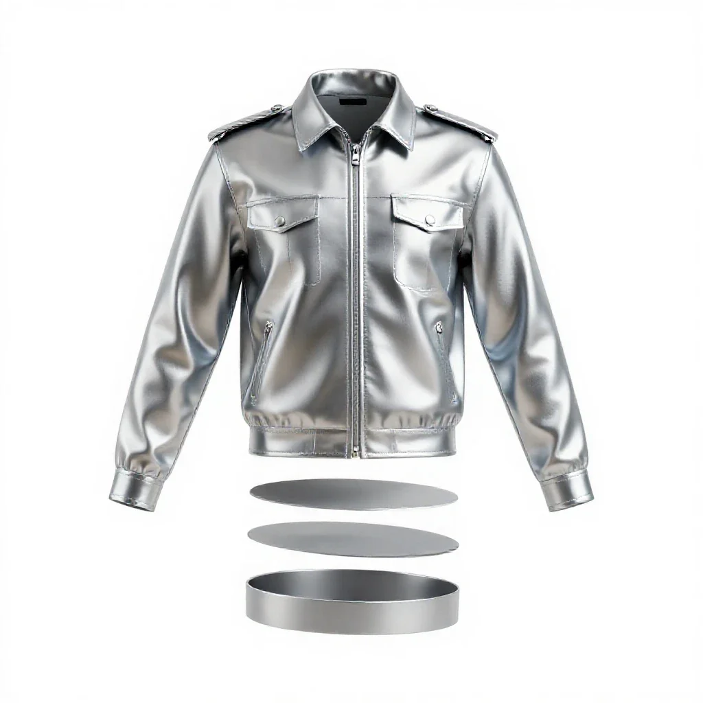 Civilian clothing isolated on a white background