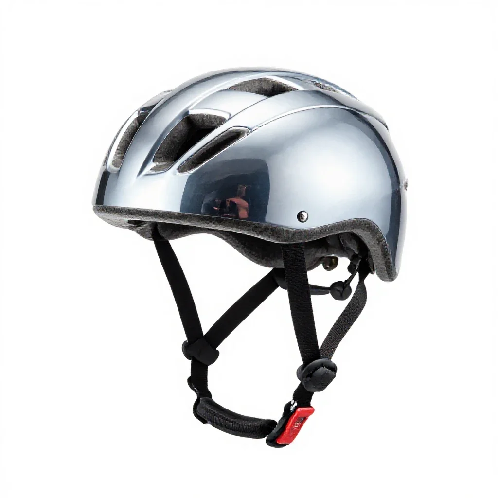 Crash helmet isolated on a white background