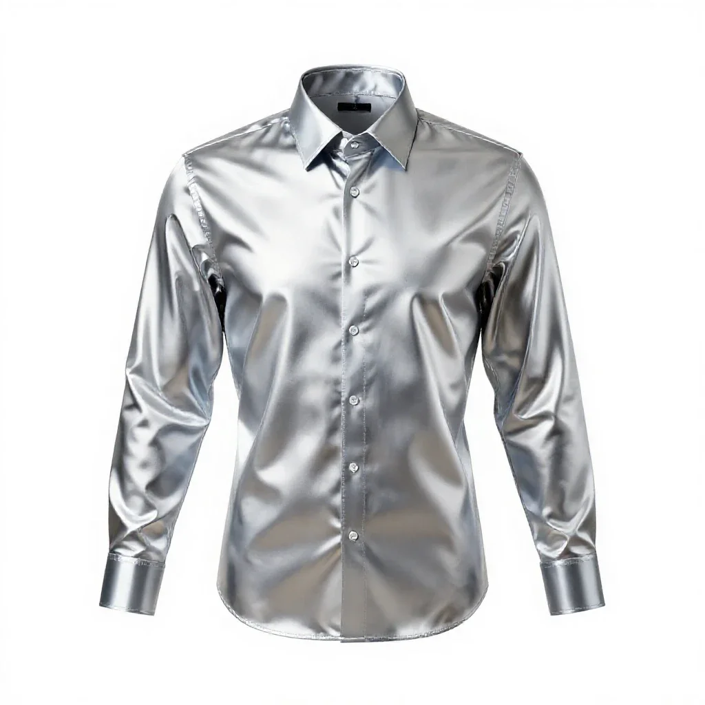 Dress shirt isolated on a white background
