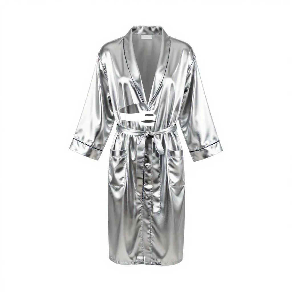 Dressing gown isolated on a white background