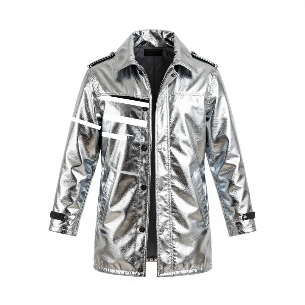 Duffel coat isolated on a white background