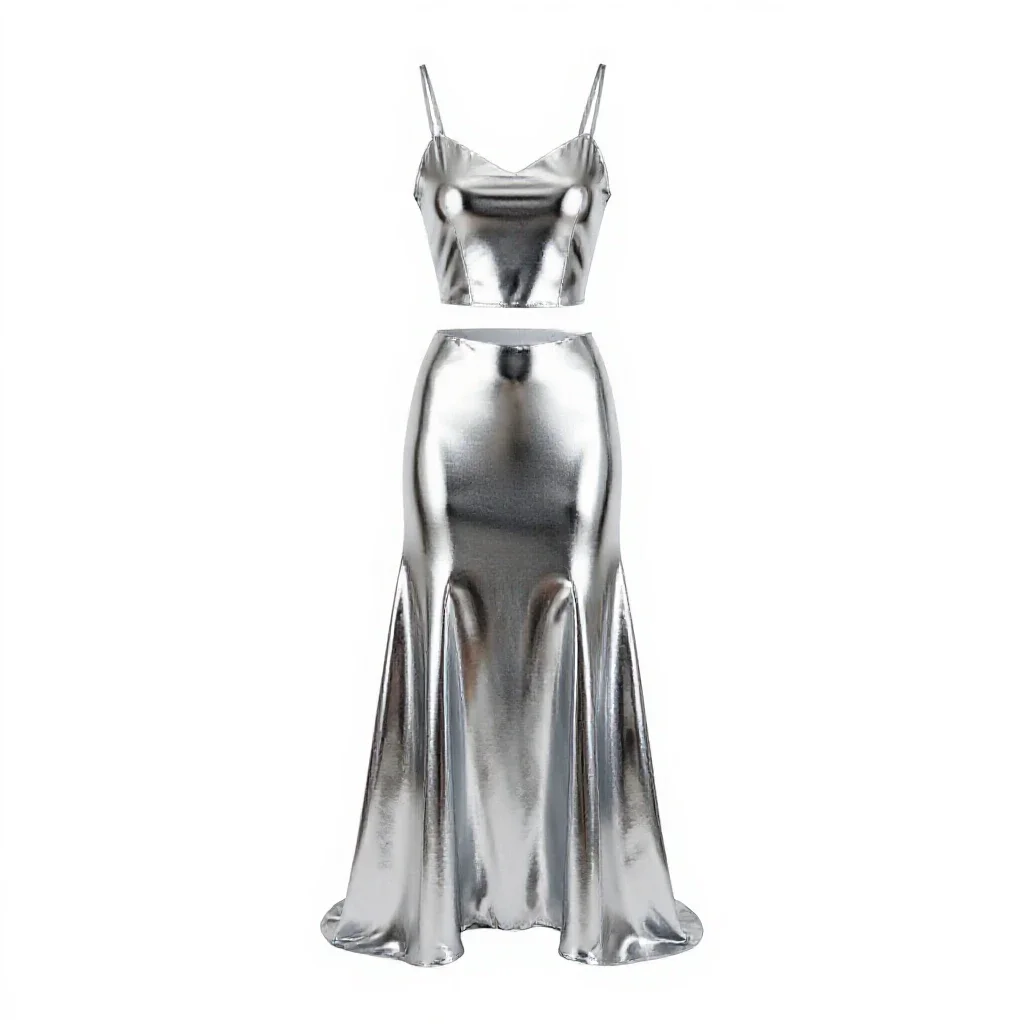 Fancy dress isolated on a white background