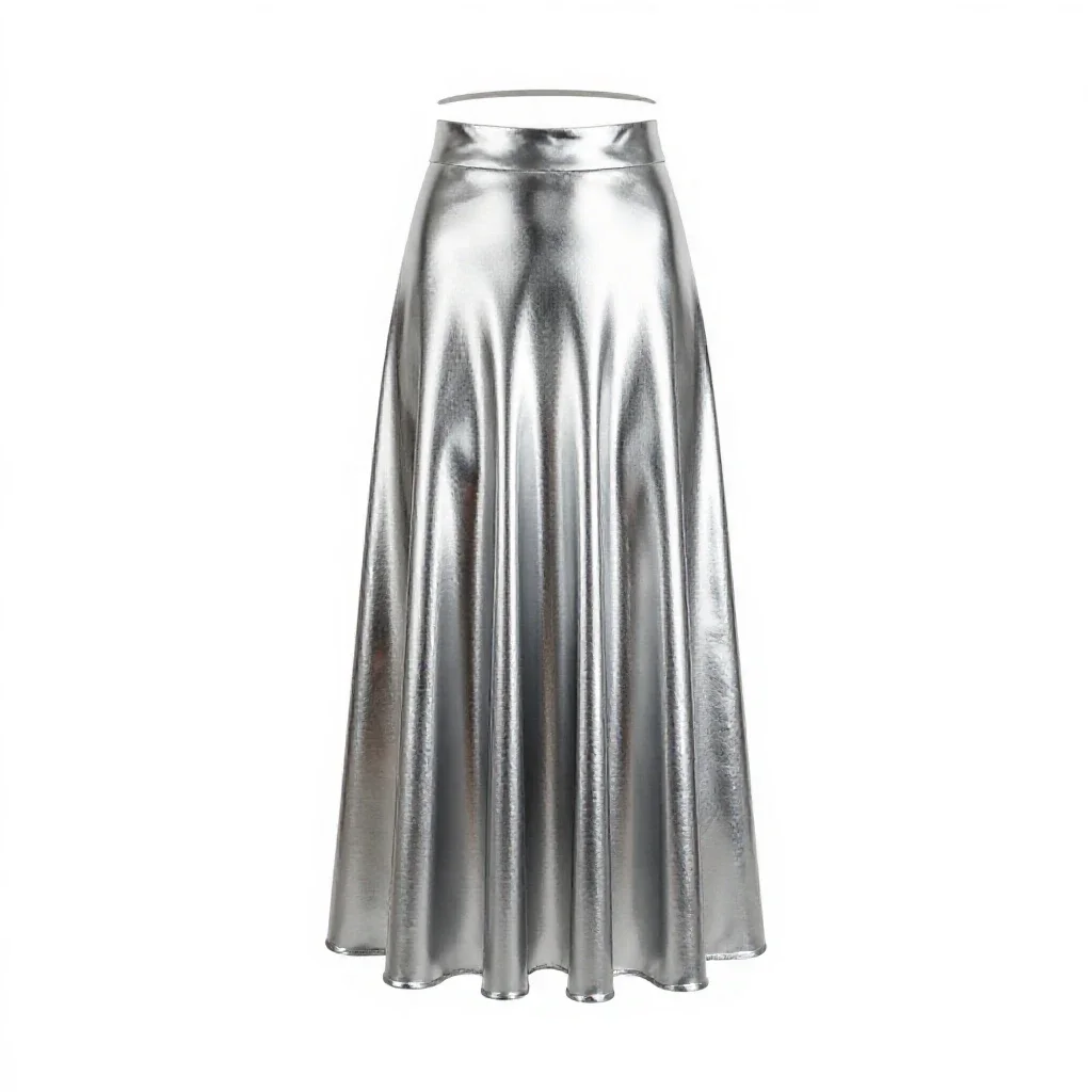 Full skirt isolated on a white background
