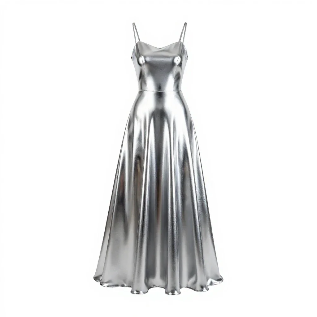 Gown isolated on a white background