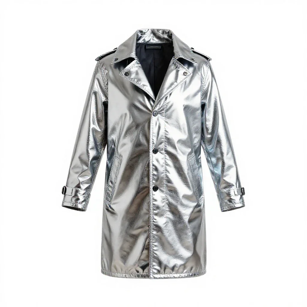 Greatcoat isolated on a white background