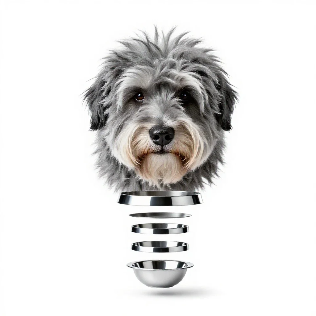 Grizzle isolated on a white background