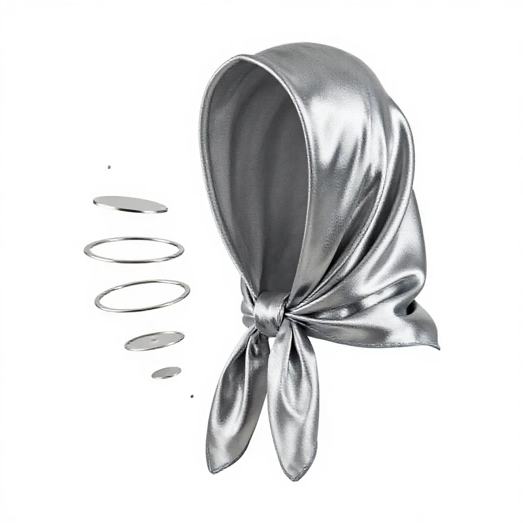 Headscarf isolated on a white background