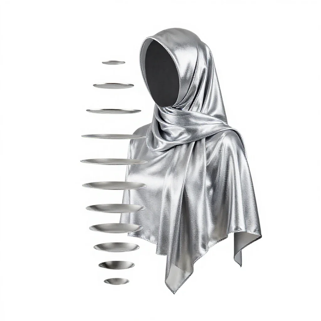 Hijab isolated on a white background