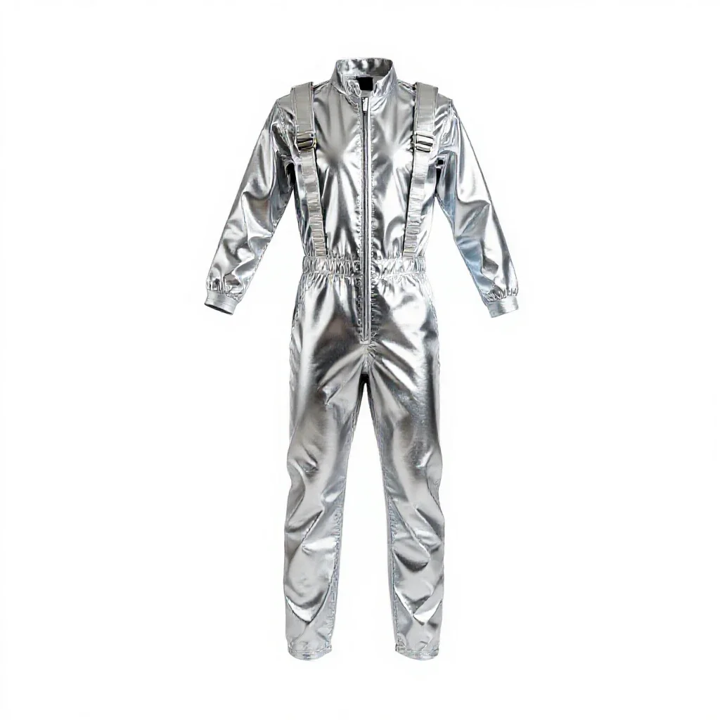 Jump suit isolated on a white background