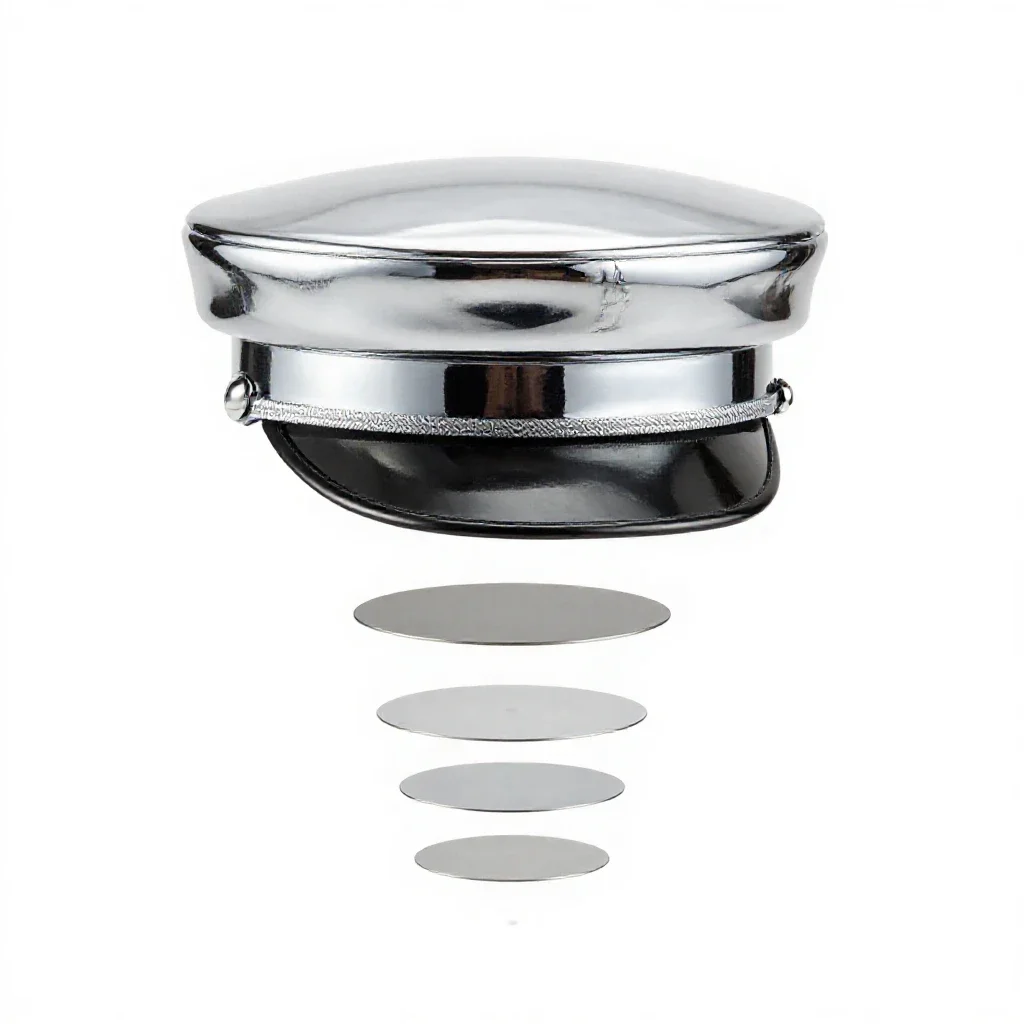 Kepi isolated on a white background