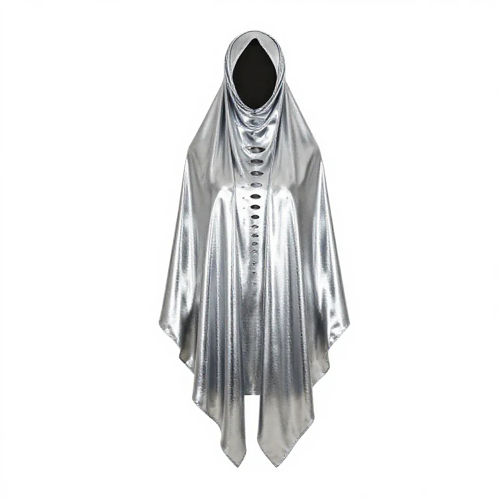 Khimar isolated on a white background