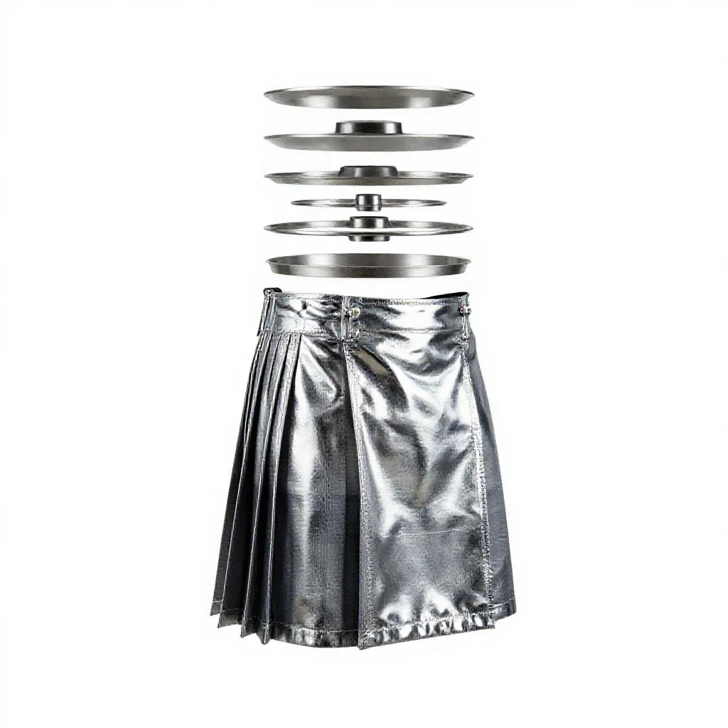 Kilt isolated on a white background