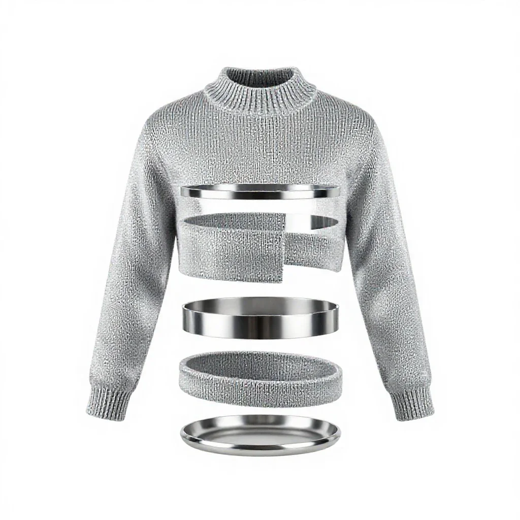 Knitwear isolated on a white background