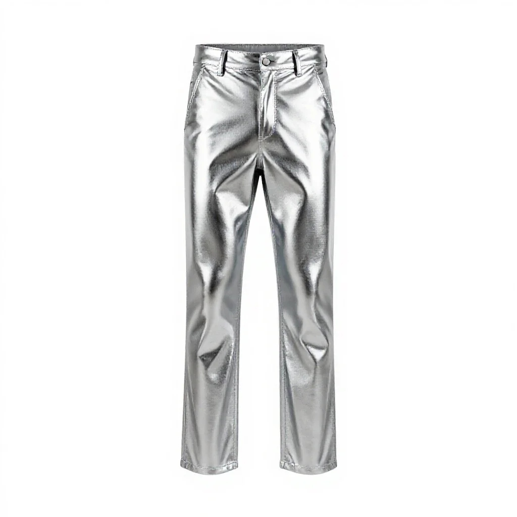 Long trousers isolated on a white background