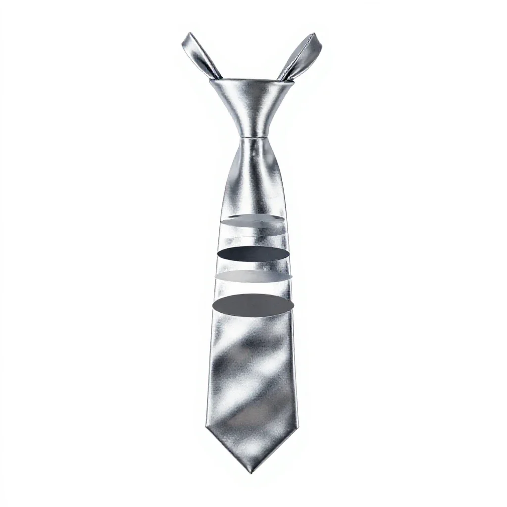 Necktie isolated on a white background