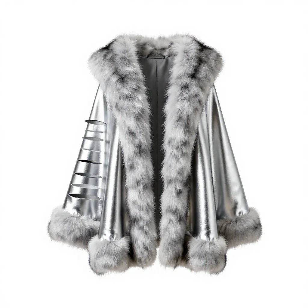 Pelisse isolated on a white background
