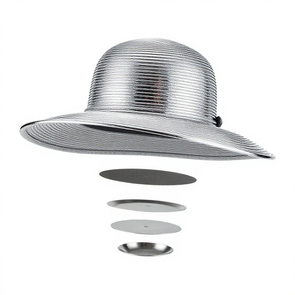 Picture hat isolated on a white background