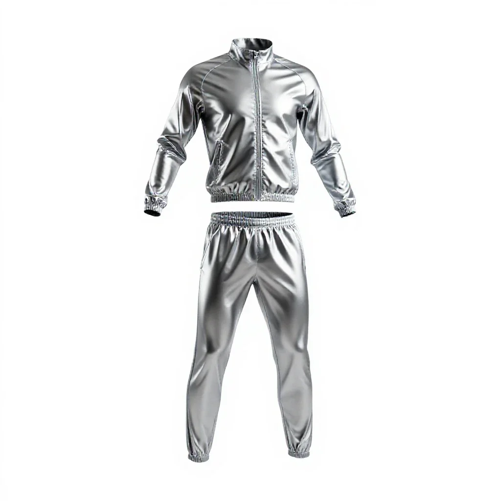 Running suit isolated on a white background