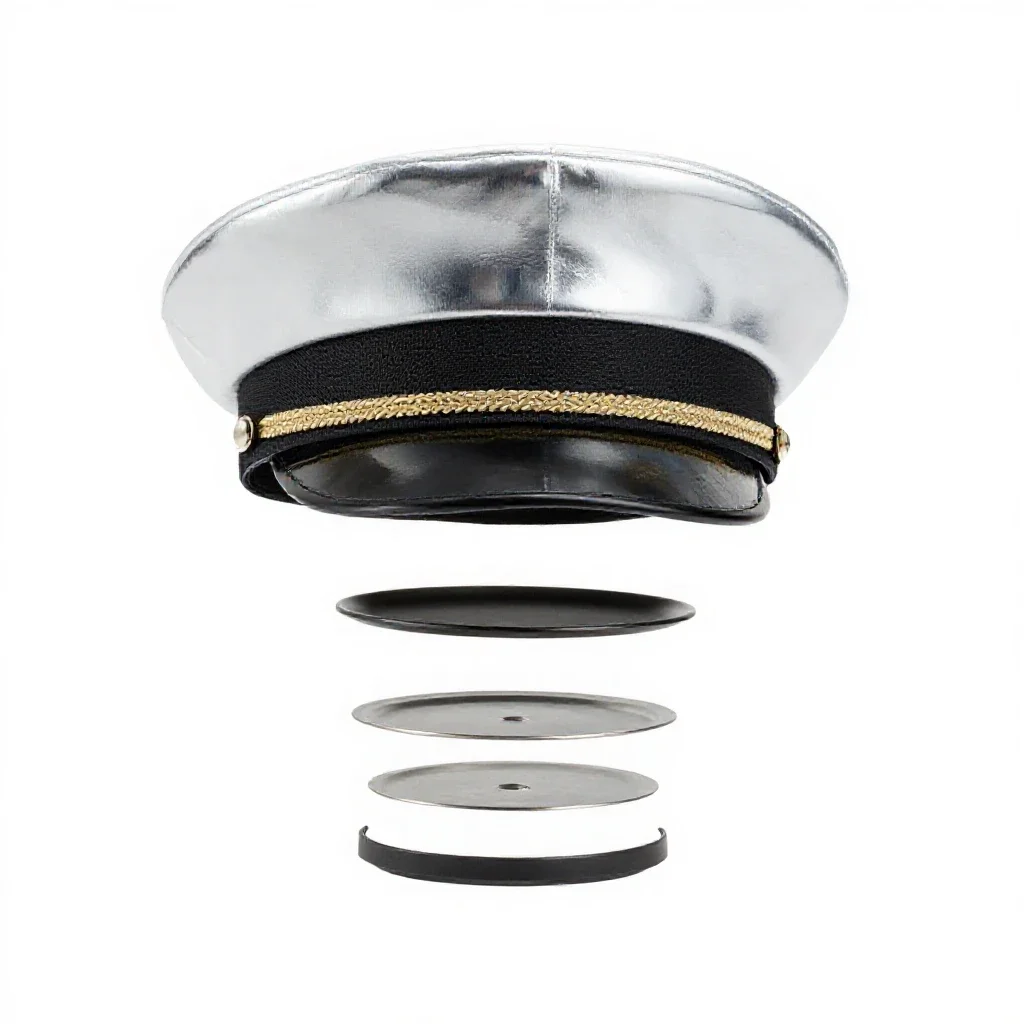 Sailor cap isolated on a white background