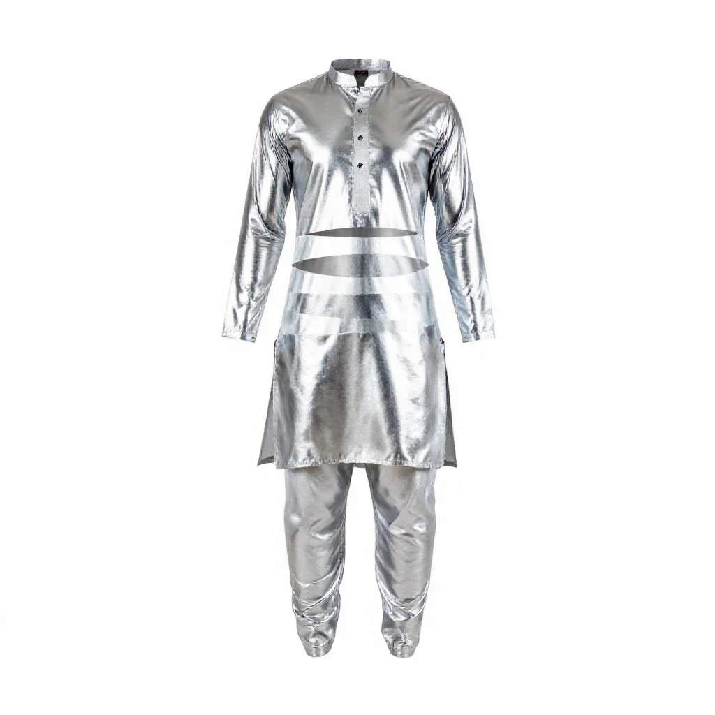 Salwar isolated on a white background