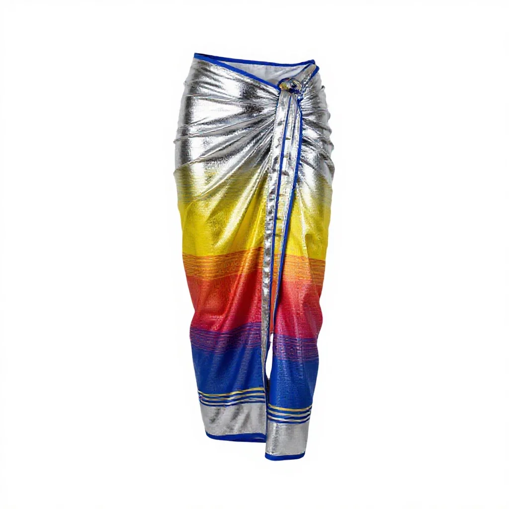 Sarong isolated on a white background