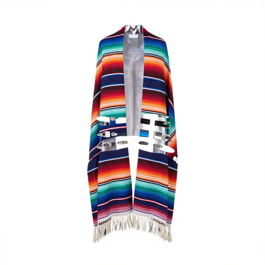 Serape isolated on a white background