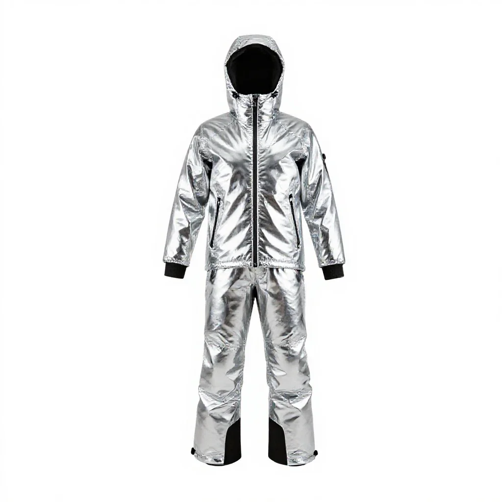 Ski parka isolated on a white background
