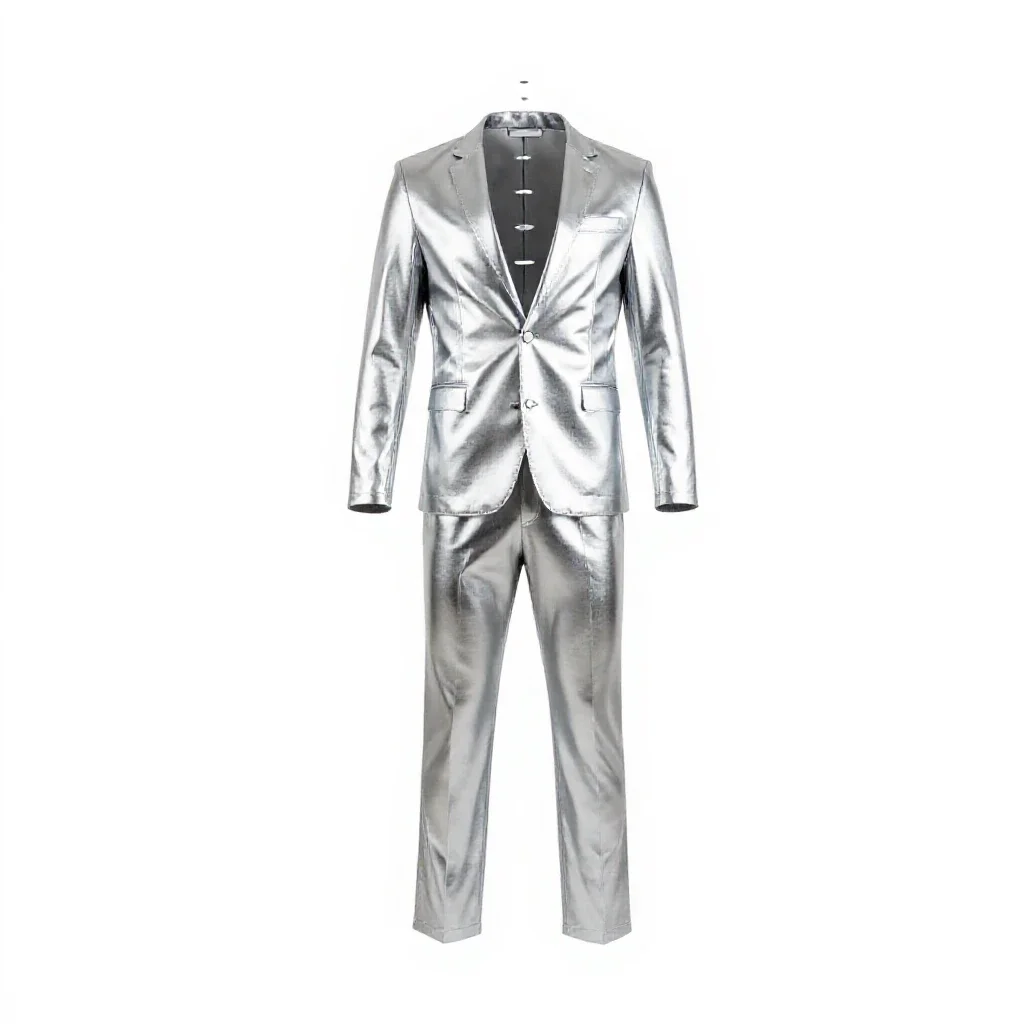 Slack suit isolated on a white background