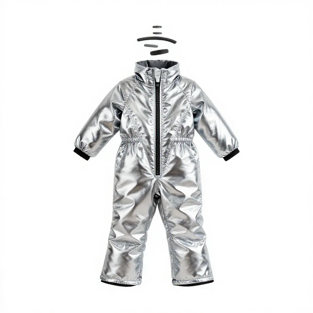 Snowsuit isolated on a white background