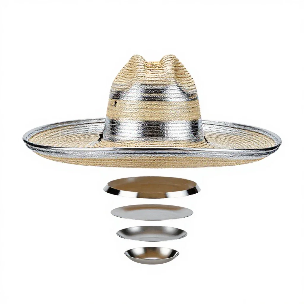 Sombrero isolated on a white background