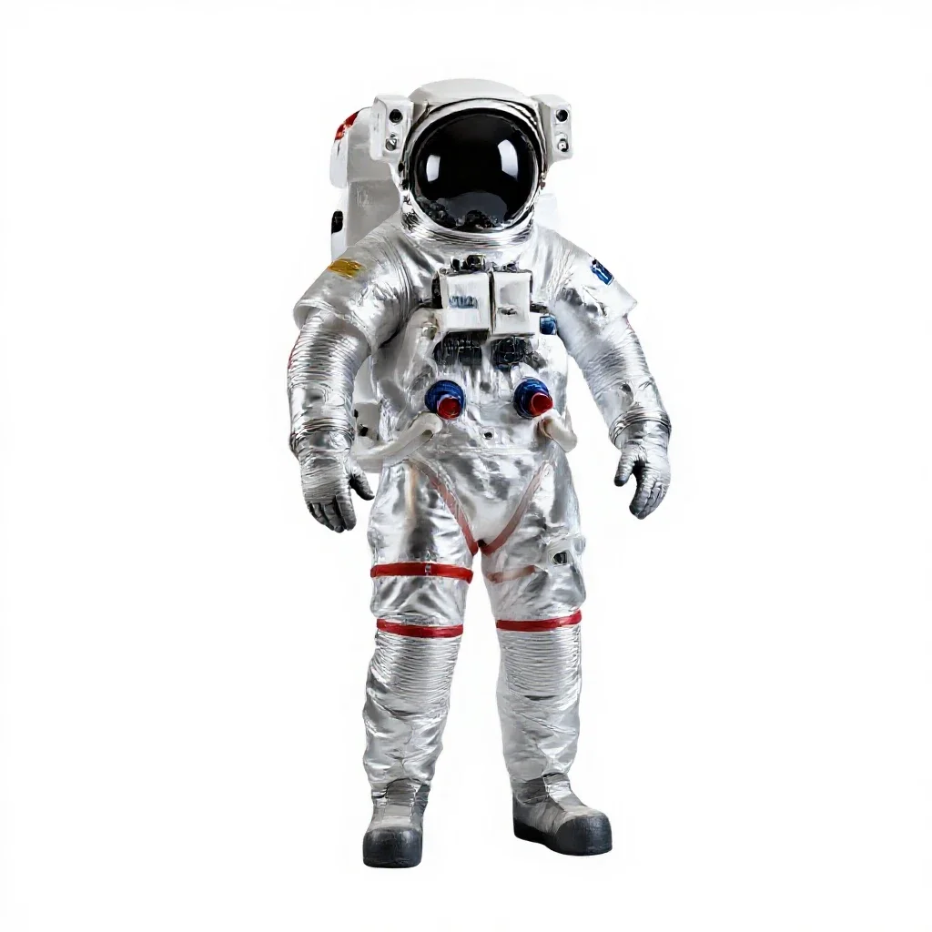 Spacesuit isolated on a white background