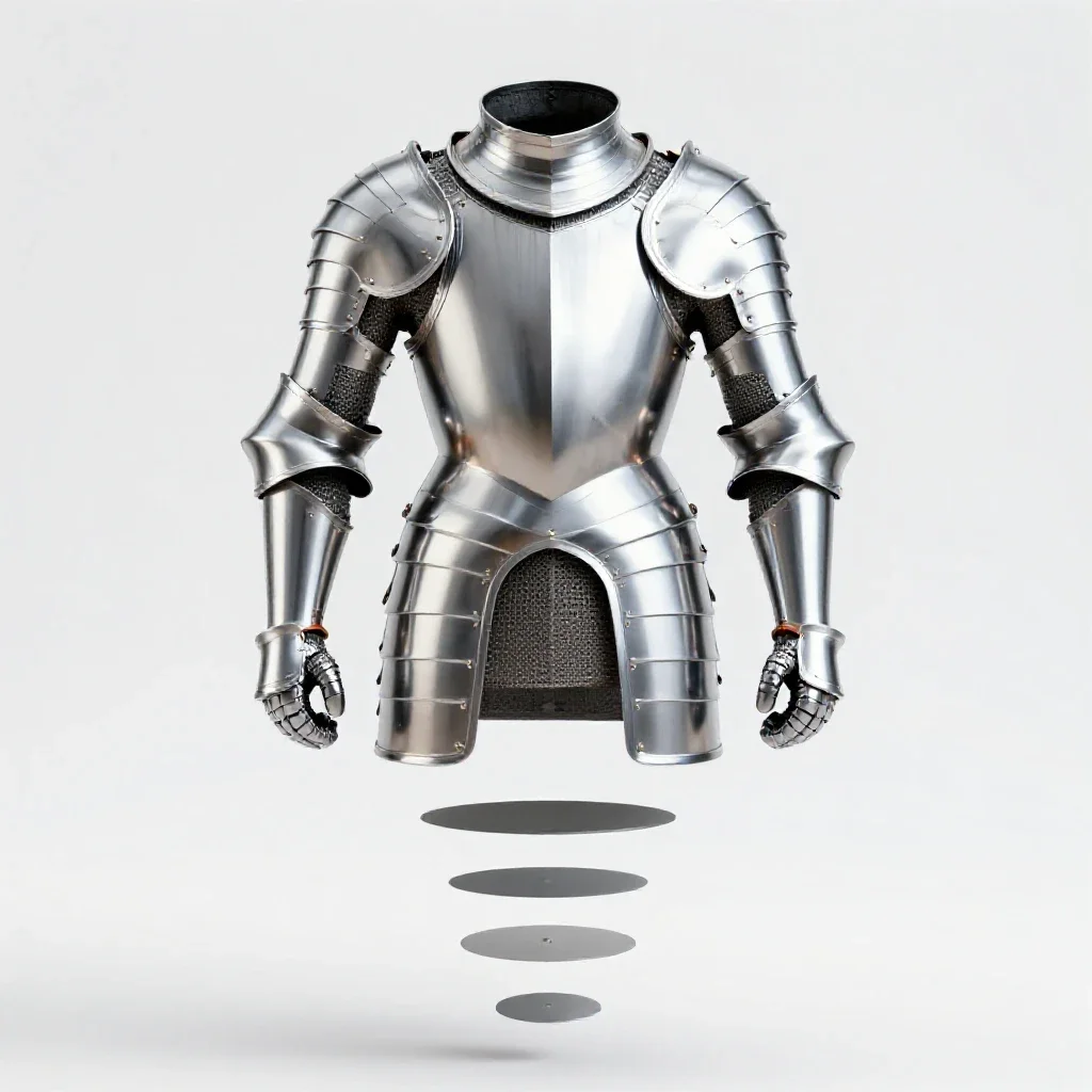 Surcoat isolated on a white background