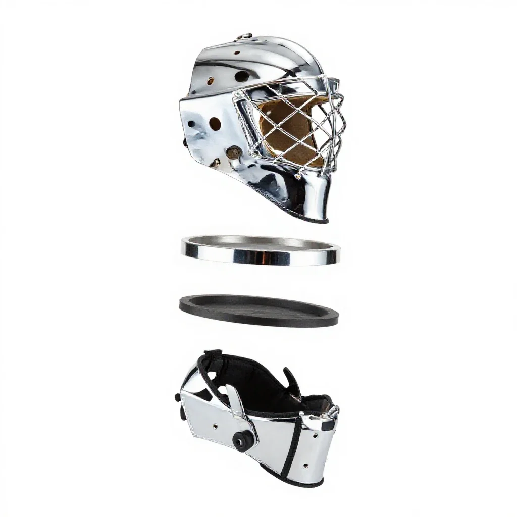 Throat protector isolated on a white background