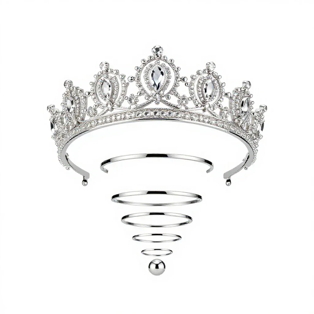 Tiara isolated on a white background