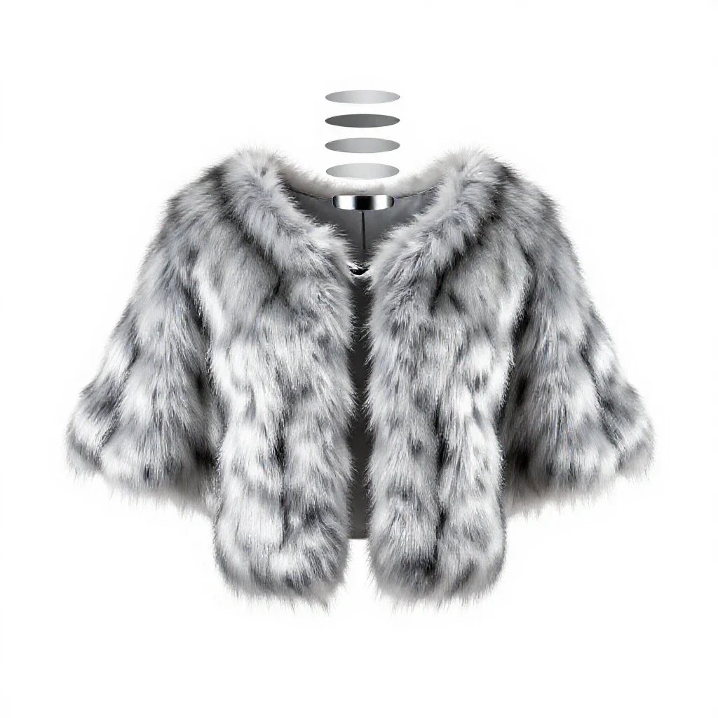 Tippet isolated on a white background