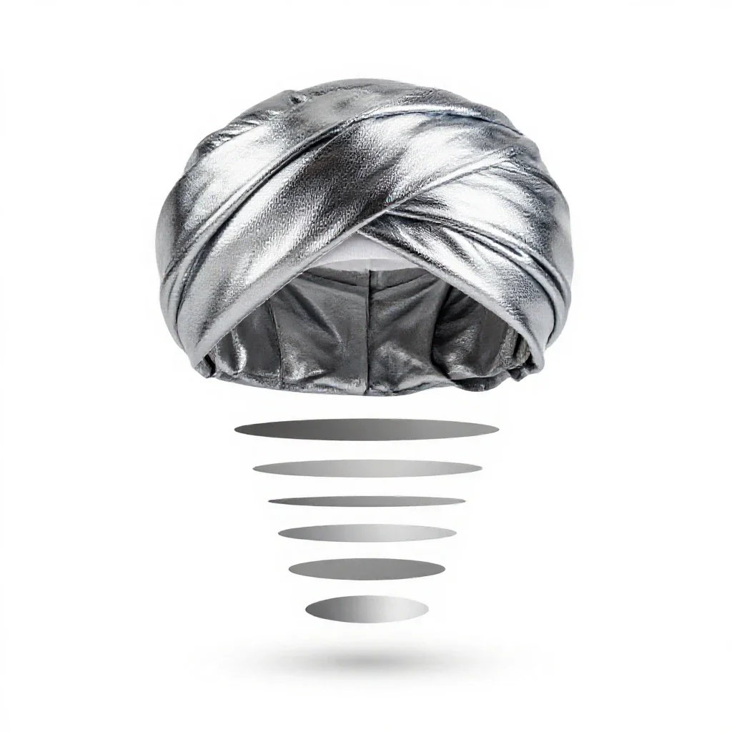 Turban isolated on a white background
