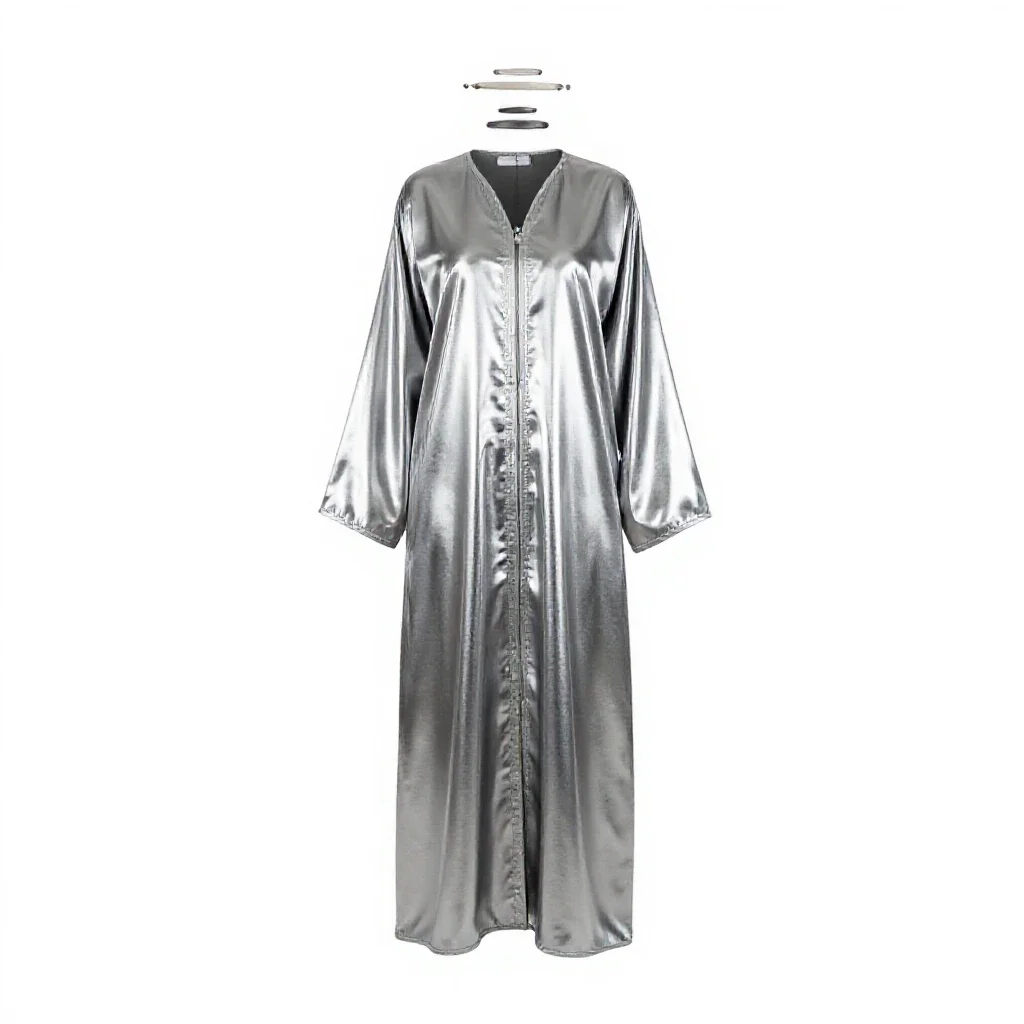 Abaya isolated on a white background